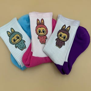 Labubu and Friends Inspired Socks