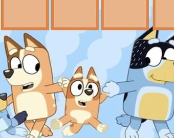 Bluey Token Board For Good Behavior