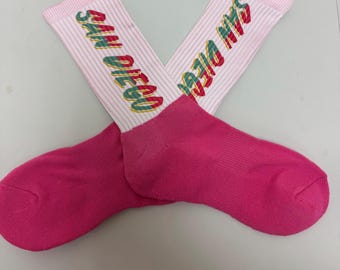 SD Padres Socks