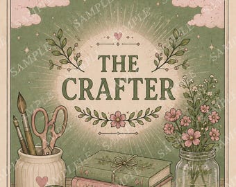 Sewing & Craft Tarot Card Notion Tin