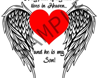 Free Free 306 Husband In Heaven Svg SVG PNG EPS DXF File