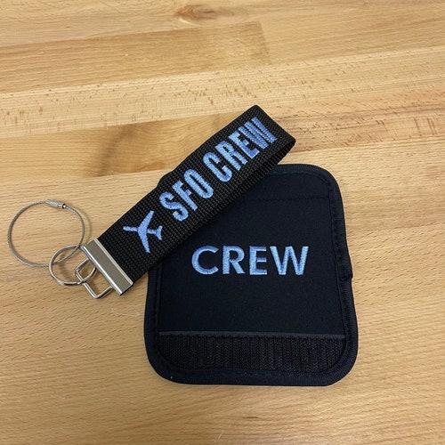 Crew Luggage Tag Etsy