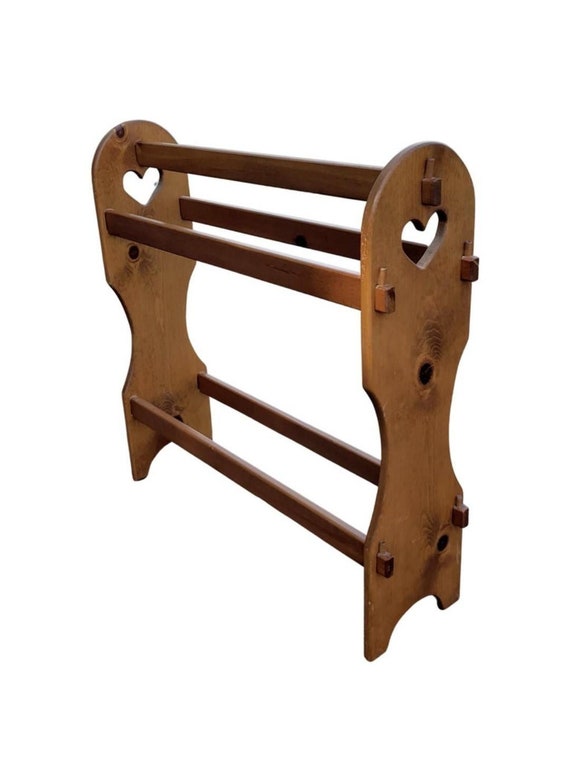 キルトラック　キルトスタンド　ビンテージ　Wooden Quilt Rack キルトラック キルトスタンド ビンテージ Wooden Quilt Rack