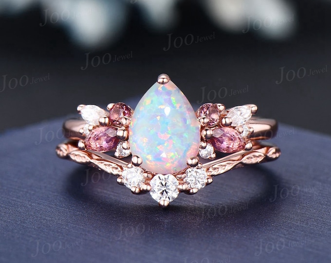 Set of 3 Synthetic Pink Opal, Reconstituted Turquoise, and Iolite Button Studs