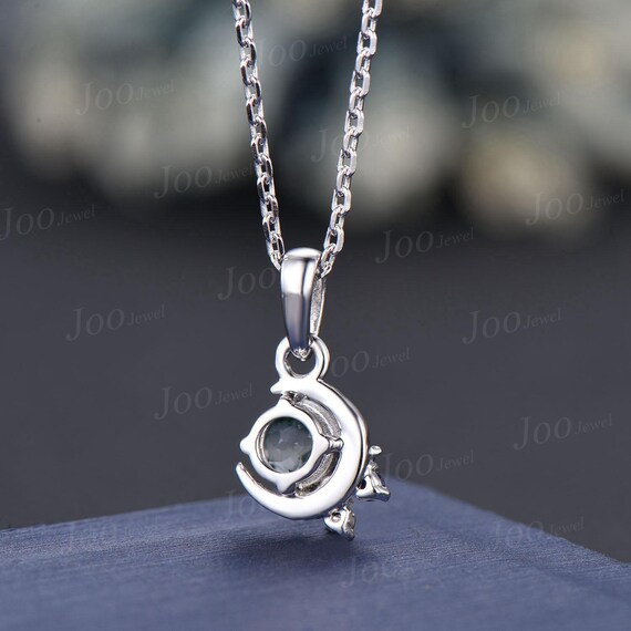 希少  S925 436ムーンストーンペンダントネックレス 楽天市場】選べる3種類 三日月 ペンダントトップ (チェーンなし