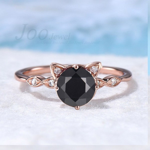 Cat Wedding Ring Etsy