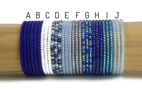 アクセサリー KAMIYA Mexican Beads Bracelet BLUE KAMIYA Mexican Beads Bracelet BLUE - メルカリ