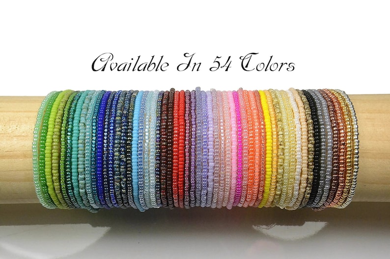 Elastic Beaded Stretch Bracelets Miyuki Beads Bracelets Etsy
