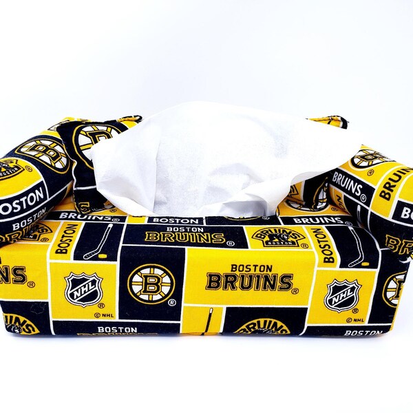 Boston Bruins Custom Tissue Box Cover