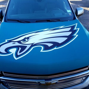 Funda para capó de los Philadelphia Eagles / Accesorios deportivos / Banderas personalizadas / Banderas de la NFL / Banderas deportivas / Regalos para fanáticos de los Eagles / Bandera para capó