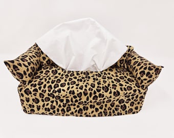 Cheetah Pattern Custom Tissue Box Cover | Tissue Box Cover | Gifts for Her | Cheetah Print | Unique | One of a kind | Stylish | Fashion