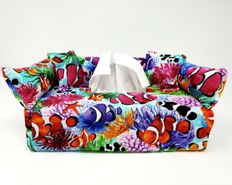 Clown Fish Tissue Box Cover