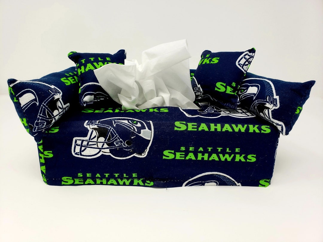 Seahawks Pacifiers Seattle Seahawks Custom Tissue Box Cover - Etsy