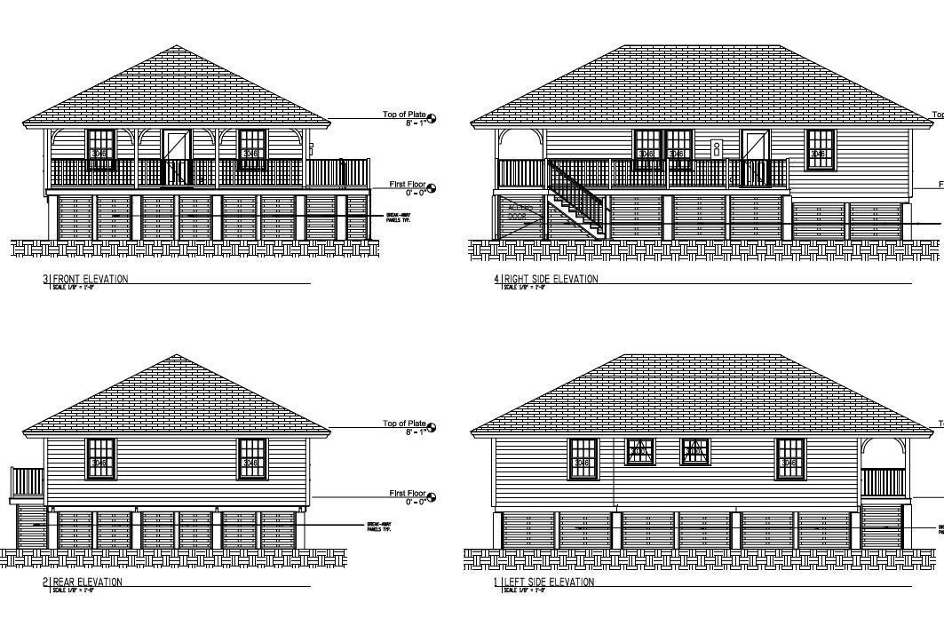 House Plan New Orleans is a 1250 square foot | Etsy