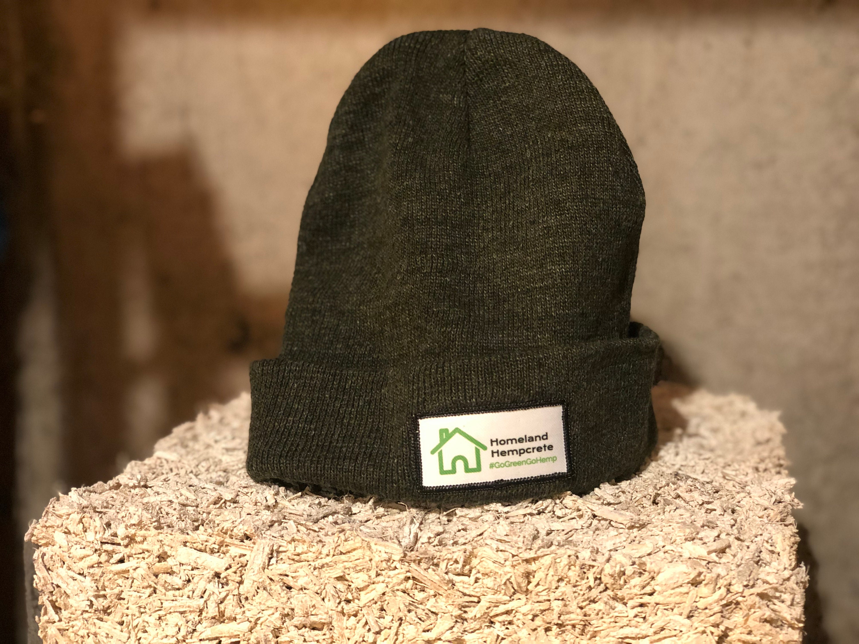 Homeland Hempcrete Logo Beanie Mens 