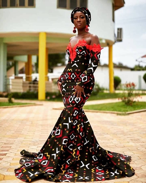 Creative Fitted Ankara Long Gown Style for Lovely Female | Dezango | Ankara  long gown styles, Africa fashion, African fashion dresses