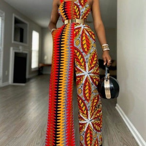Jumpsuit ankara skirt discount