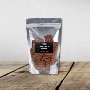 Mini Chocolate Bar Wax Melts - Highly Scented Soy Wax Tarts for Warmers - Unique Home Fragrance Gift