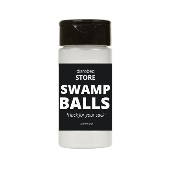 Swamp Balls Anti Chafing Powder - Funny Novelty Gag Gift