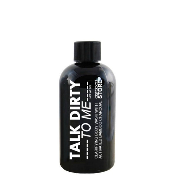 Talk Dirty Charcoal Face & Body Wash - Neuheit Gag Geschenk