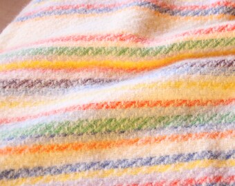 Plaid en 100% laine - Multicolore