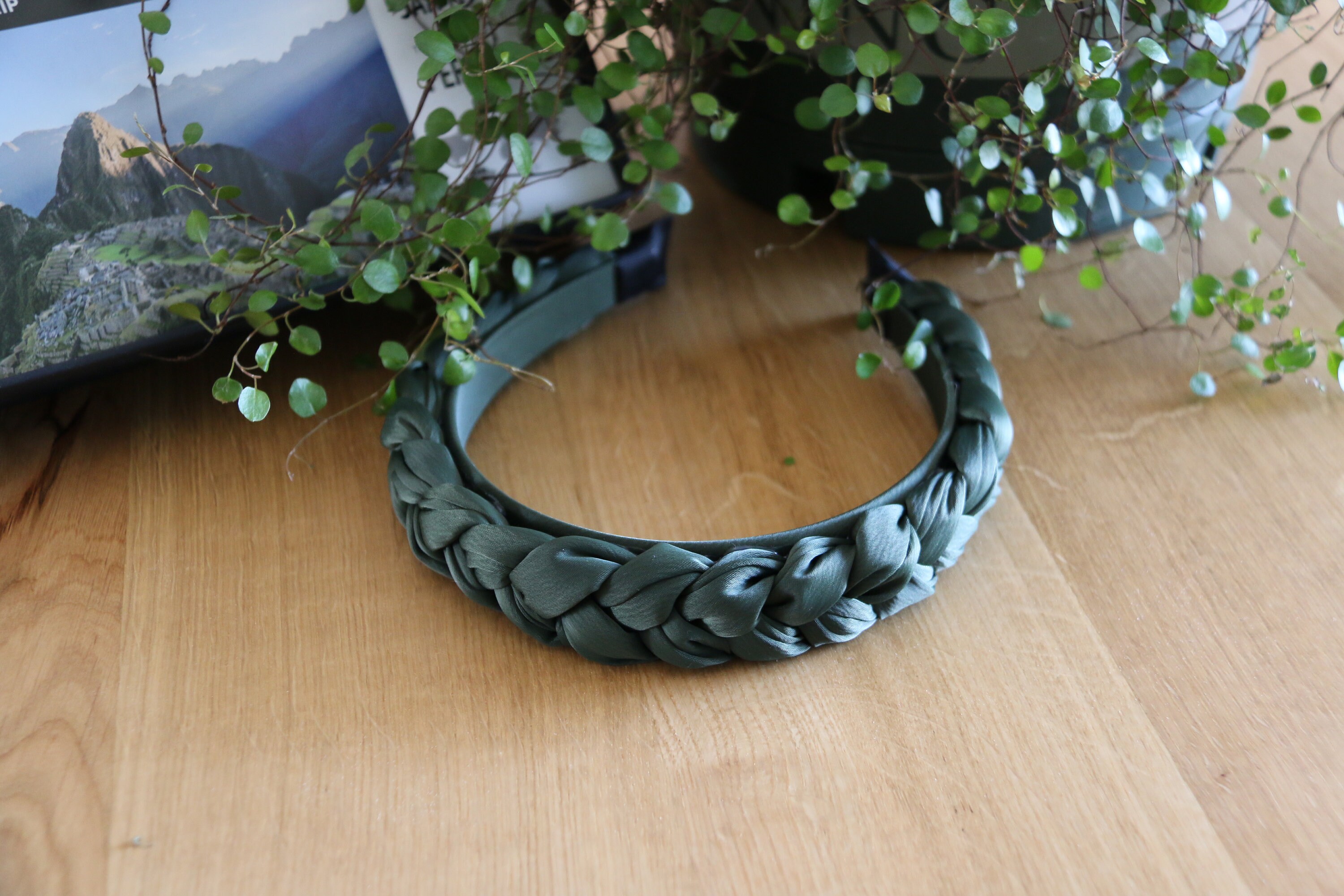 3er Set Satin-Stirnbänder Für Damen - Wendbare Vintage-Haarbänder Mit Hoher Schädelform & Rutschfesten Zähnen