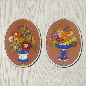 Creazioni Luciano, FRUIT Basket / Cesto di Frutta in &quot;Terracotta&quot; (cm 15x20) (6&#39;&#39; x 8&#39;&#39;) (LAST STOCKS) Handmade in Italy.