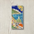 Luciano Creations, POSITANO, Italy Landscape Souvenir (cm 10x20) (4 product logo