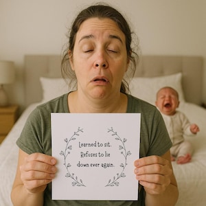 Cartes de survie amusantes pour les parents et les bébés – 20 jalons hilarants à imprimer pour les parents de bébés assis – Humour de bébé PDF à téléchargement numérique