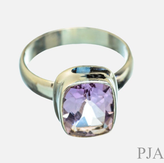 Color Change Purple Sapphire and Diamond Ring 2.69 Carats tw 14K Gold -  Ruby Lane