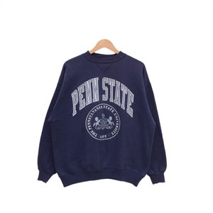 Vintage 90s Penn State University big spellout logo pullover jumper Crewneck Sweatshirts/fashionstyle/college/pennsylvania