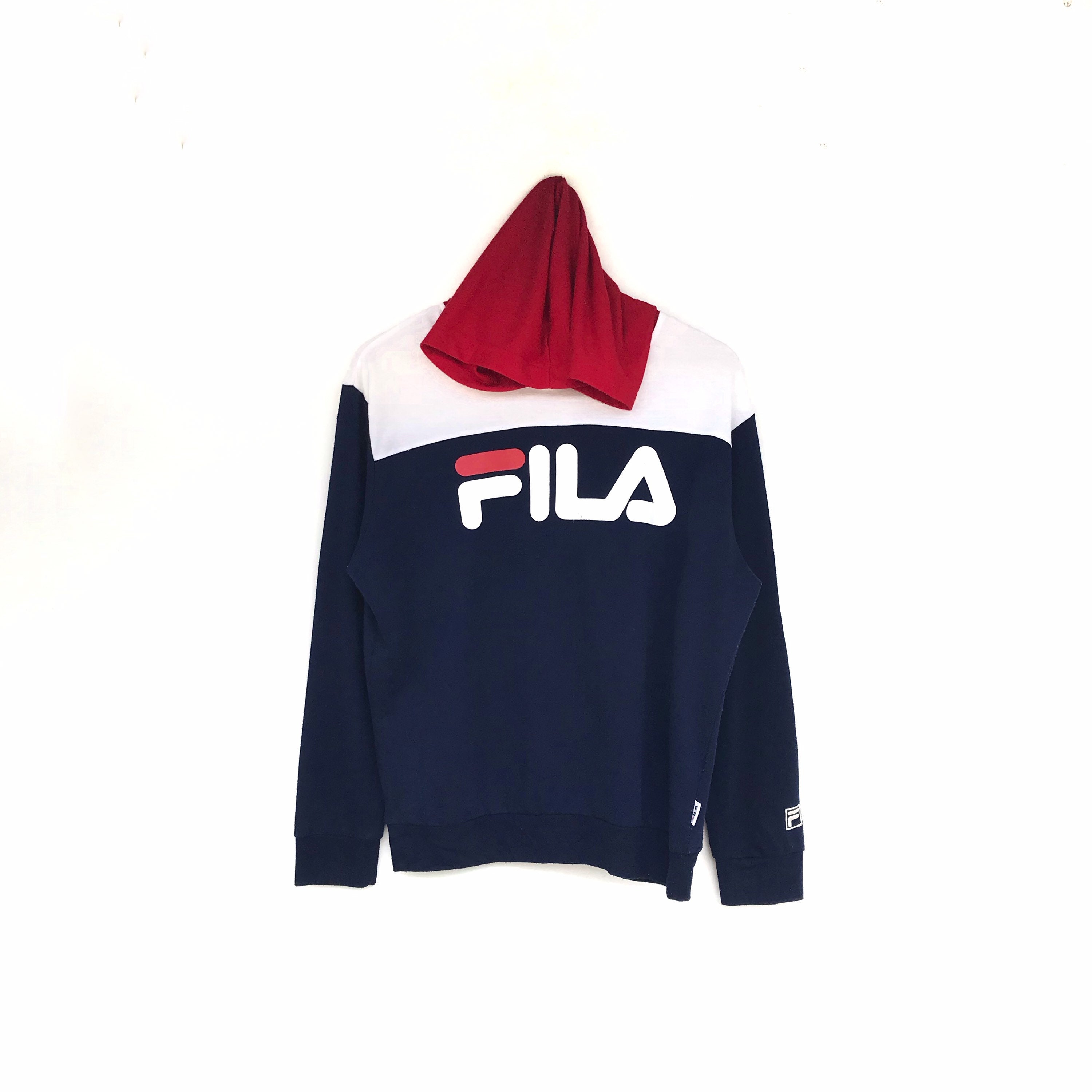 Fila tricolor hoodie top