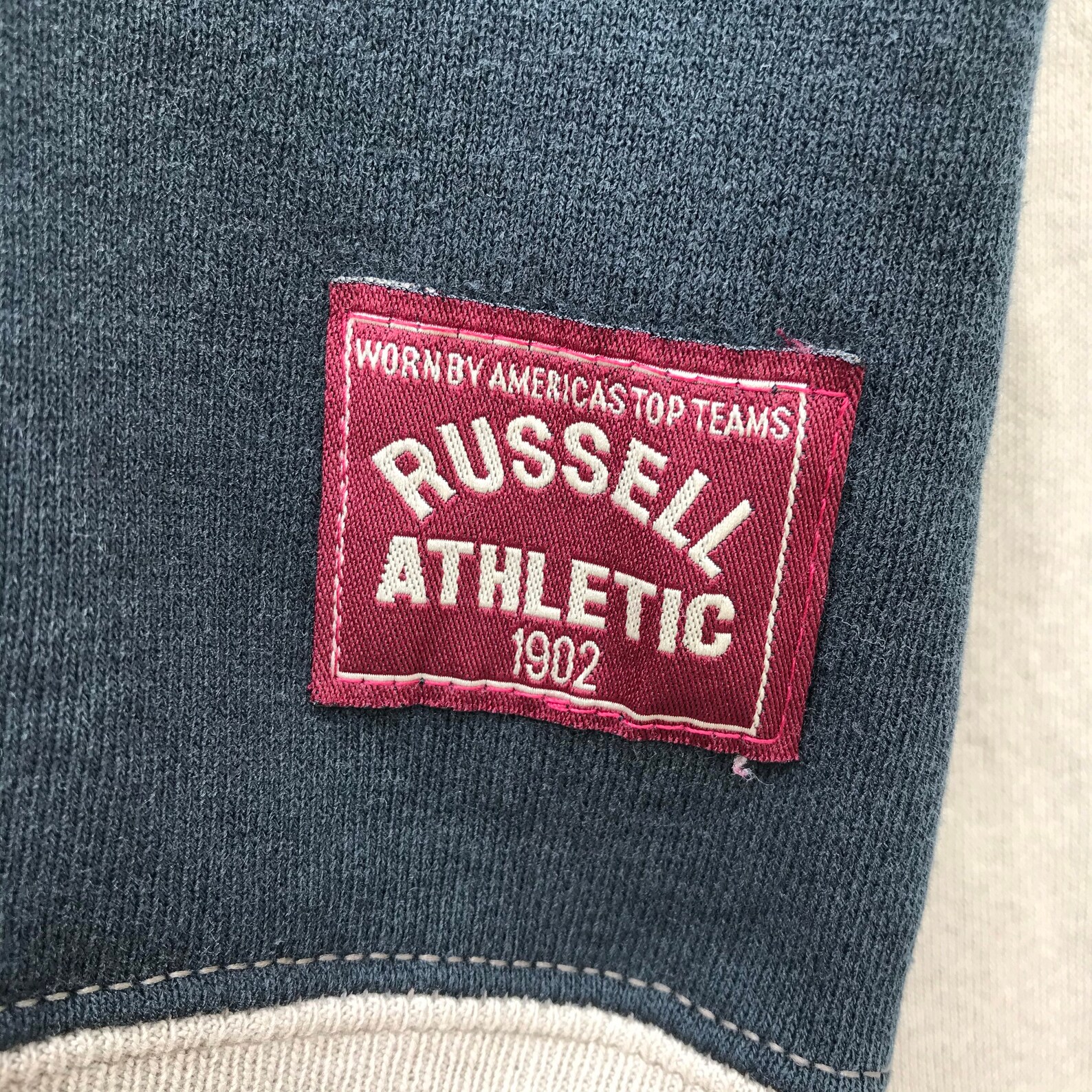 Rare Vintage 90's russel athletic big spellout logo | Etsy