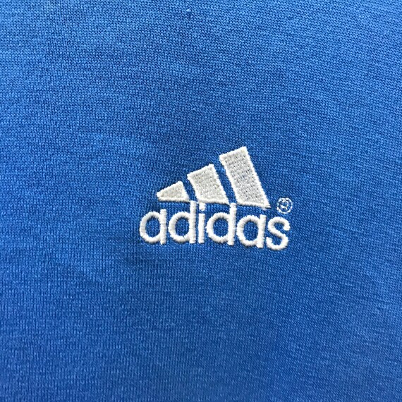 Pick!! Vintage ADIDAS embroidery logo pullover jumper… - Gem