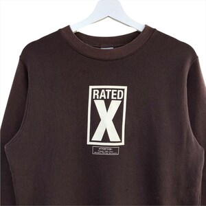 Pick!! Vintage NIKE Air trainer 1 Rated big logo pullover jumper crewneck sweatshirt/fashionstyle/streetwear/hype