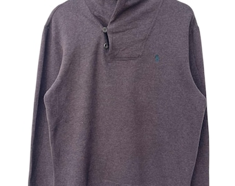 Polo Ralph Lauren Henley Neck Sweatshirt, Small Pony Logo