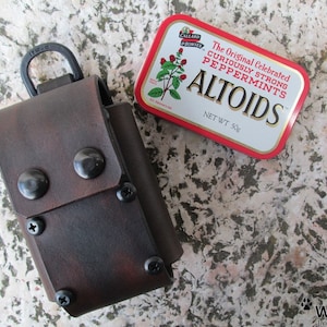 Marsupio EDC, marsupio in pelle, marsupio in pelle per cintura, marsupio da bushcraft, marsupio EDC urbano, marsupio multiuso, marsupio per kit di sopravvivenza, marsupio per bussola, equipaggiamento EDC