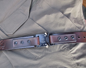 1.75" Cobra Belt Coyote Tan Medium EDC Buckle AustriAlpine Tactical Duty Belt 
