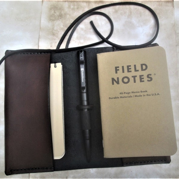 Notebook Cover, Leather Journal Cover, Travel Notebook, Field Notes Cover, Moleskine Cover, Rite in the Rain Cover, EDC Pocket Notebook