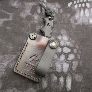 Leather sheath for Bastinelli BB Drago
