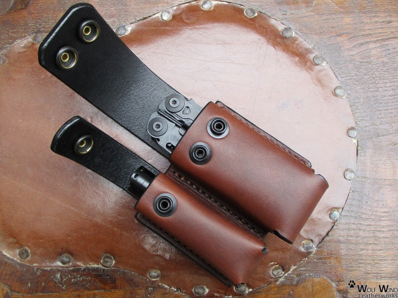 EDC Tool Pouch for Leatherman Multitool and Fenix Flashlight Etsy