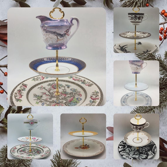 Black and white cake stand hotsell