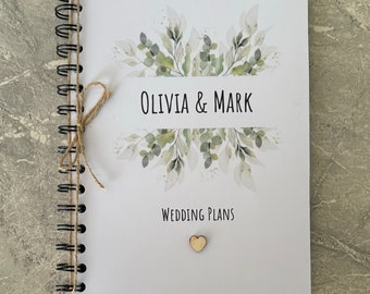 Personalised Wedding Planner Notebook