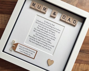 Joint gifts for store mum and dad