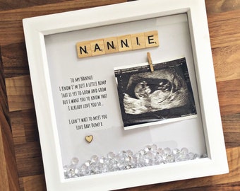 To My.. baby bump photo frame for scan photo.