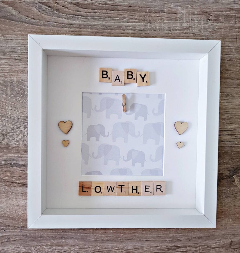 Baby Scan Frame. Personalised New Baby Frame - Etsy UK