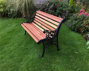 Antique Garden Bench Etsy