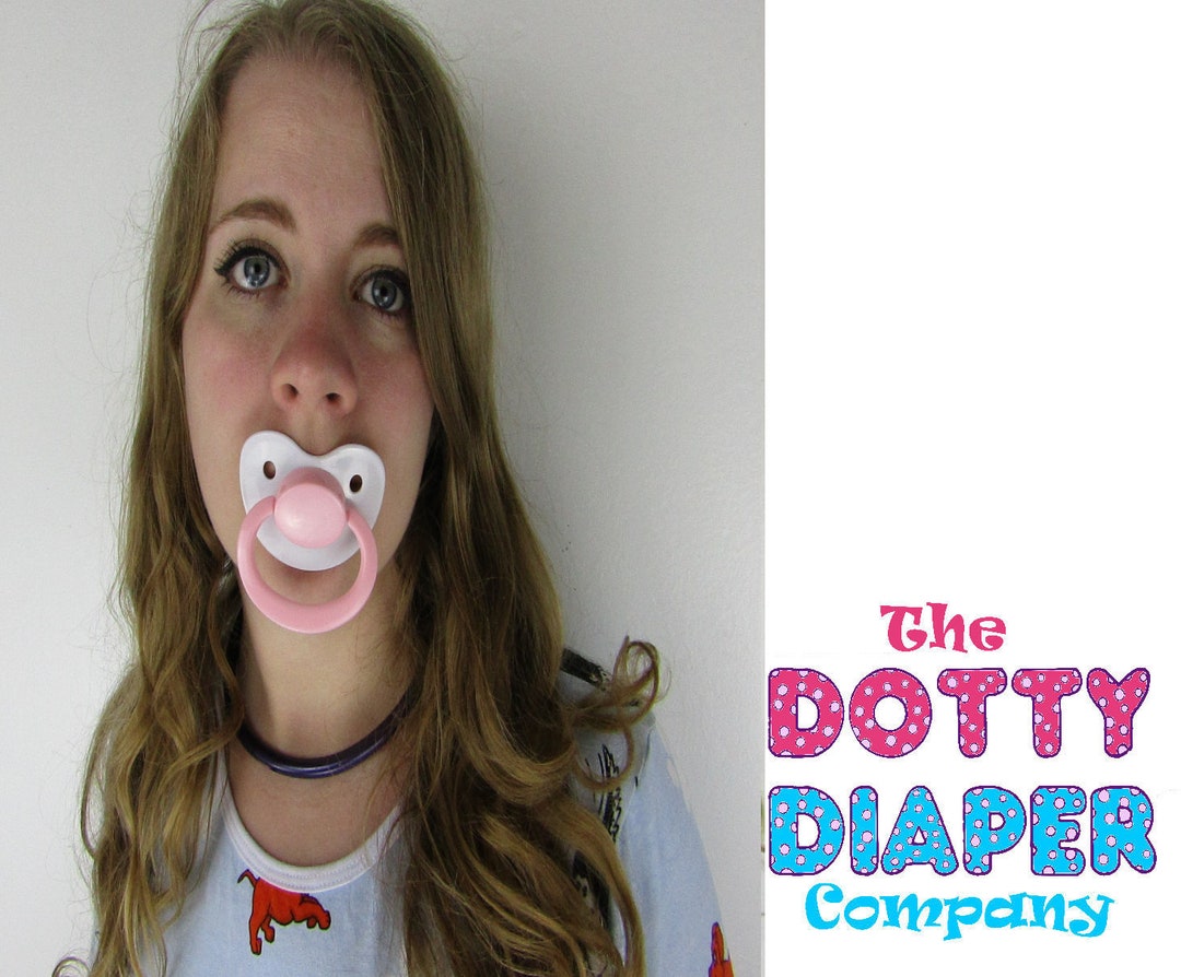 WHITE ADULT PACIFIER (Dummy/Soother) £11.50 - UK