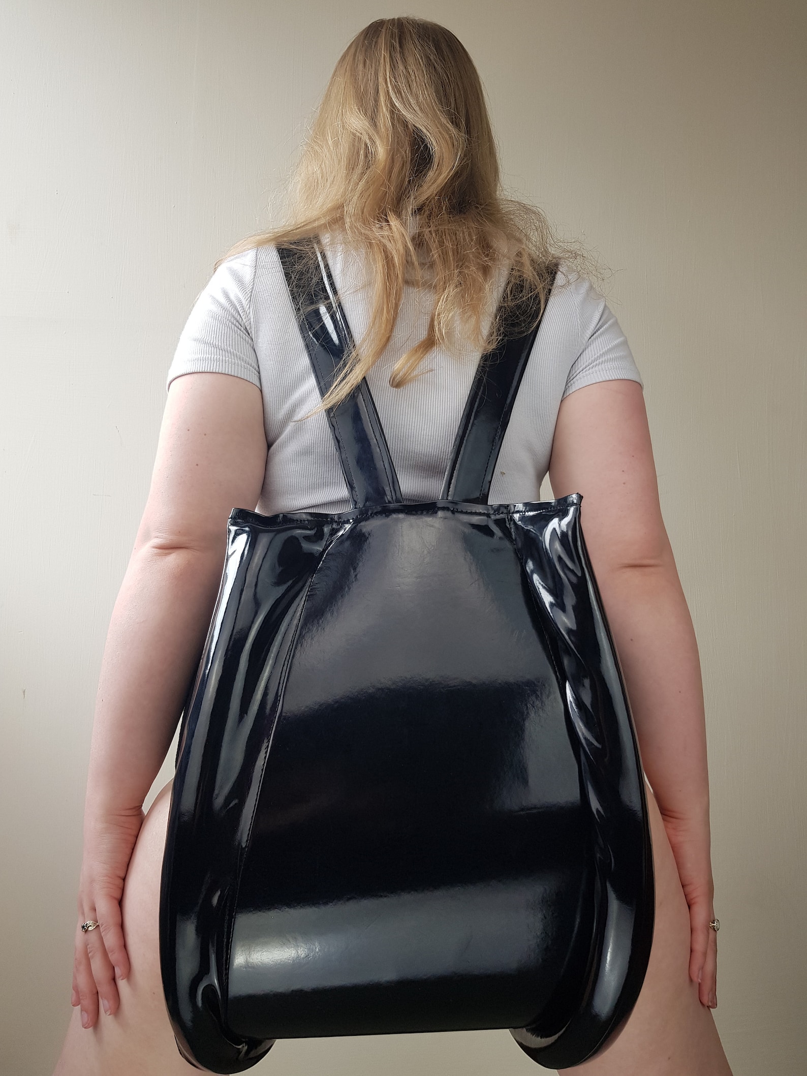 ABDL PVC Spreader Pants BLACK Etsy Norway