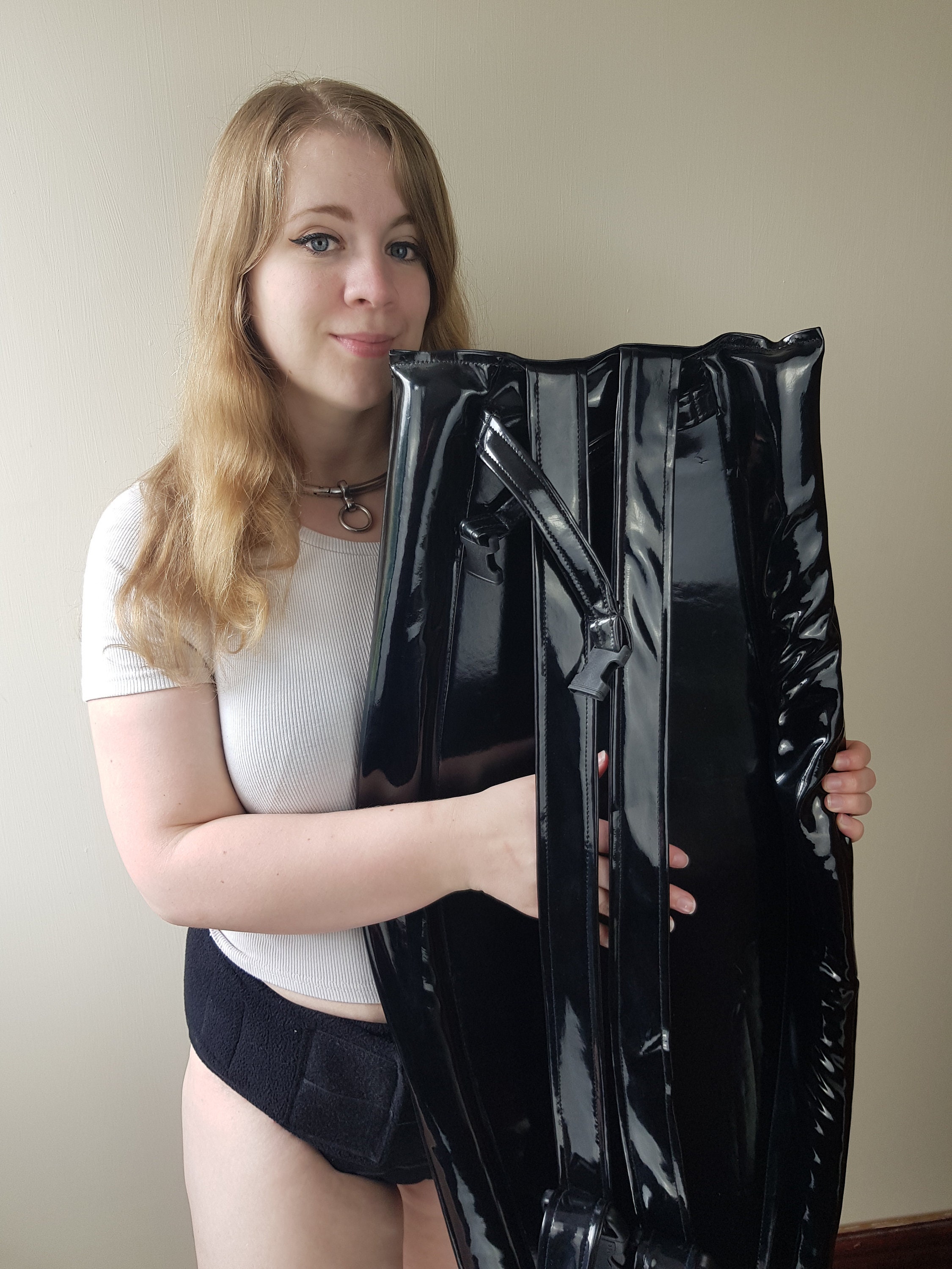 ABDL PVC Spreader Pants BLACK | Etsy